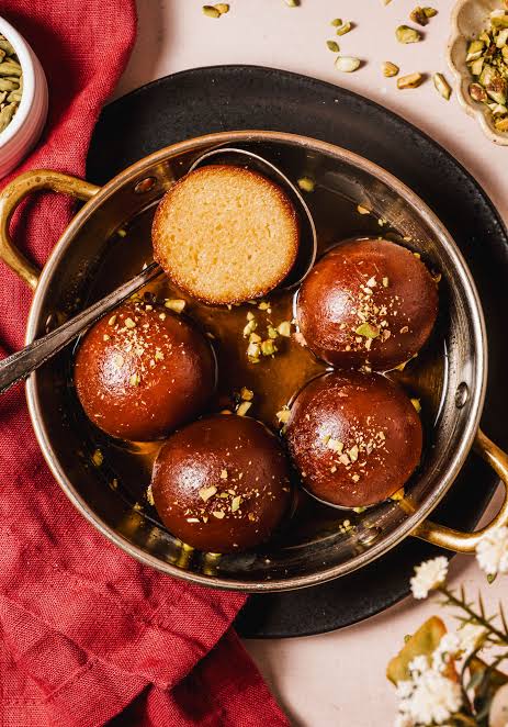 Gulab Jamun Postre Tradicional